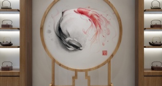 圓屏風